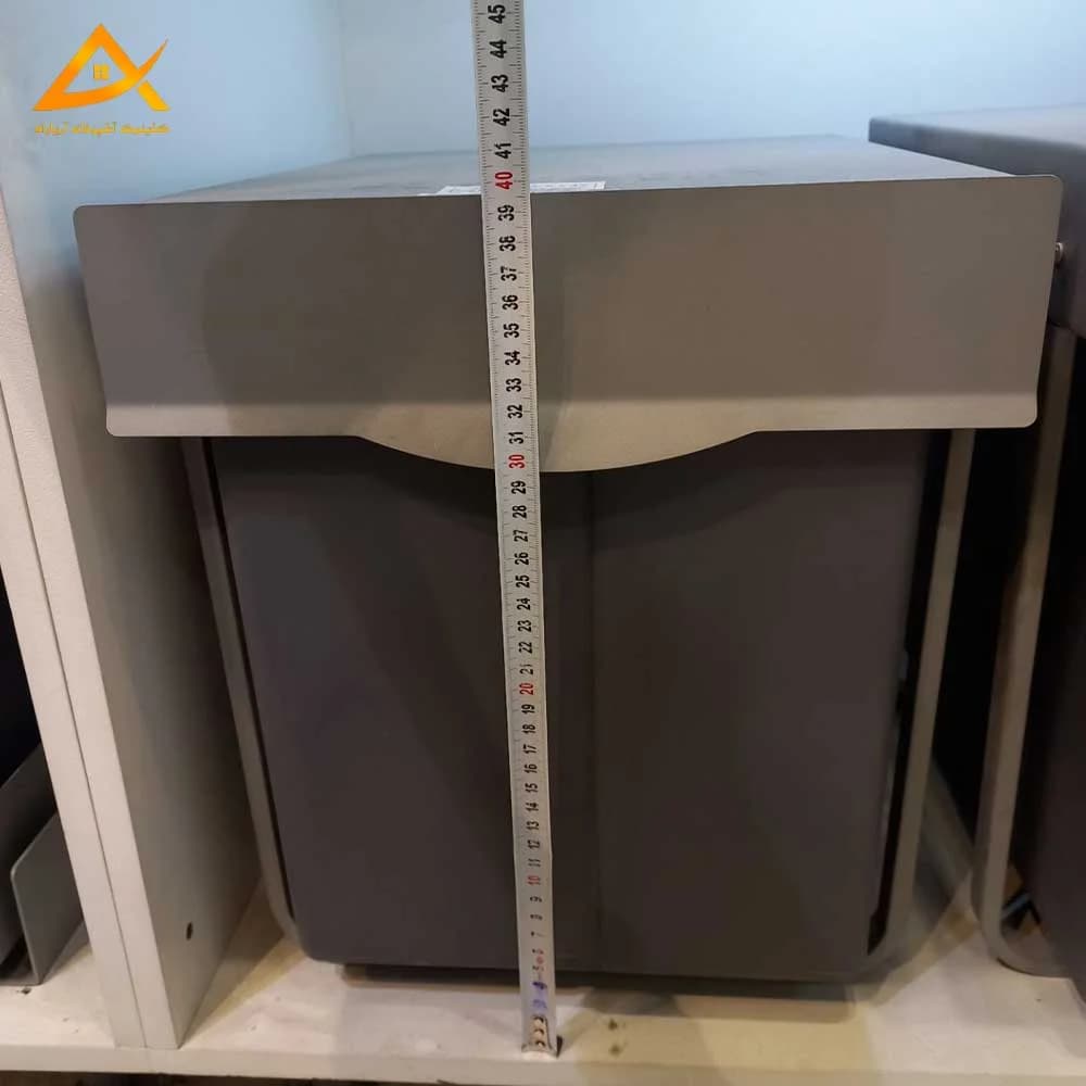 سطل زباله دو مخزنه ۴۰ لیتری 3633 پلاتین